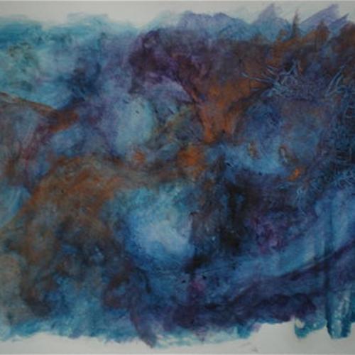 Après l'amour, tempera sur papier, 21 x 29 cm